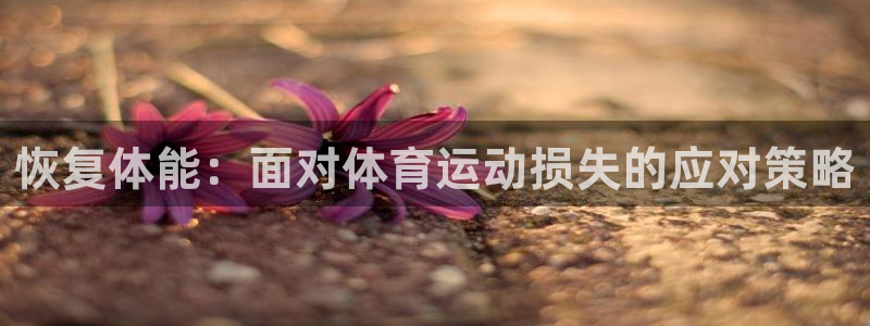 oety欧亿：恢复体能：面对体育运动损失的应对策略