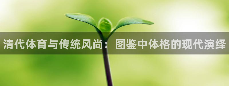 oety欧亿：清代体育与传统风尚：图鉴中体格的现代演绎
